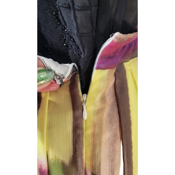 Kenneth Cole Multi Color Pleated Skirt - Picture 6 of 9